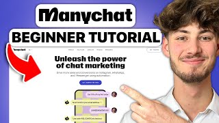 ManyChat Beginner Guide  How To Use ManyChat 2024 [upl. by Akaenahs142]