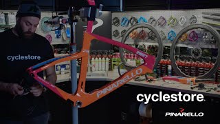 Custom Bicycle Build  Pinarello Dogma F Zwift Edition [upl. by Esorylime138]