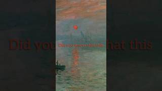 Why Monet’s Masterpiece Matters shorts art [upl. by Ellehcil]