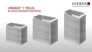 LichtschachtSysteme von HIEBER® Betonfertigteilwerk  Übersicht [upl. by Lashondra]