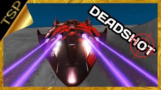 DEADSHOT  FerdeLance 4x Railgun combat build  Elite Dangerous [upl. by Shell]