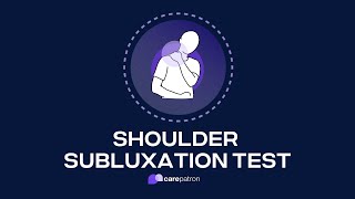 Shoulder Subluxation Test [upl. by Norford114]