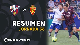 Resumen de SD Huesca vs Real Zaragoza 11 [upl. by Retsevel]