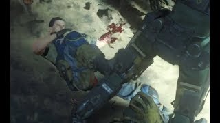 Black Ops 3 Brutal Robot Attack Scene in Third Person [upl. by Suaeddaht688]