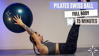 Swiss Ball Pilates  Muscler tout son corps Stabilité amp Affiner son corps [upl. by Nirac192]