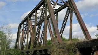 Abandoned Railroad Bridge Over Little Manatee River [upl. by Allehs]