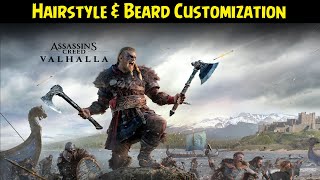 Assassins Creed Valhalla 💠 Hairstyle amp Beard Customization [upl. by Aokek]