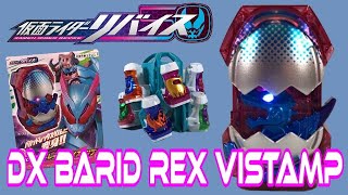 Kamen Rider Revice DX Barid Rex Vistamp Review [upl. by Preuss]