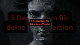 5 Denkweisen  Beste Version 🌞 denkweise selbstbewusstsein selbstreflexion erfolgstipps [upl. by Aicena788]