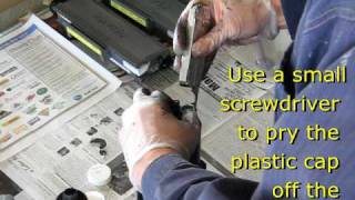 How to Refill your Brother Toner Cartridge Like a Man [upl. by Leund]