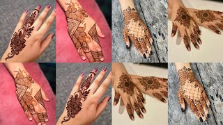 Simple Mehndi design for hands  New Mahadir dijain 2024  Mehidy dizain [upl. by Py635]