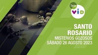 Santo Rosario de hoy Sábado 26 Agosto 2023 📿 Misterios Gozosos  Tele VID [upl. by Augusto]