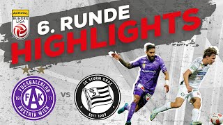 FK Austria Wien  SK Puntigamer Sturm Graz 6 Runde ADMIRAL Bundesliga 202425 [upl. by Aneg119]