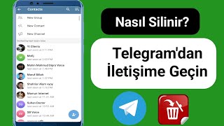 Telegram 2024te Kişi Nasıl Silinir Telegram İletişim Numarası Nasıl Kaldırılır [upl. by Femmine]