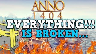 Anno 1404 Gold Edition  Chapter 8 Hard Difficulty Gameplay 4K [upl. by Naneek207]