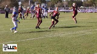 YSL UNITED FOOTBALL TOURNAMENT DOWNRIVER COBRAS ELITE vs VIRGINIA BEACH MUSTANGS 10U [upl. by Misti]