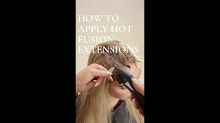 How to Apply Hot Fusion Extensions [upl. by Ahcatan]