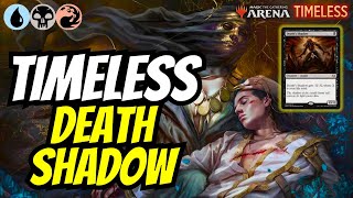 MTG Timeless Grixis Death Shadow  MTG Arena [upl. by Notirb]