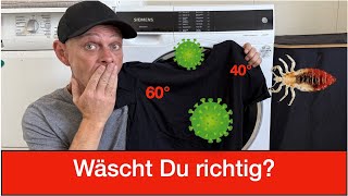 Waschen bei 60° Die Wahrheit über Keime in deiner Wäsche [upl. by Lj]