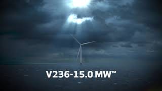 Vestas offshore wind turbine V236150 MW™ [upl. by Koralie]