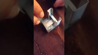 stapler pin cube [upl. by Ytsirt]