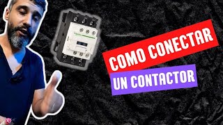 Como conectar un CONTACTOR fácil y rápido 🔌 [upl. by Claybourne737]