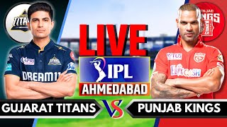 IPL 2024 Live GT vs PBKS Live Match  IPL Live Score amp Commentary  Gujarat vs Punjab Live Inngs 2 [upl. by Notslar]