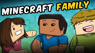 Minecraft Family MY NEW SKIN w Chrisandthemike amp Mom [upl. by Errick]