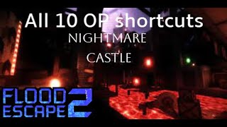 PATCHED PATCHED PATCHED Every shortcut in Nightmare Castle  FE2  MONTHLY HIGHLIGHT [upl. by Aidin]