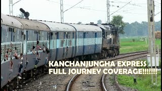 Kolkata to Siliguri Full Journey by Kanchanjungha Express  Journey CompilationIndian Railway [upl. by Azaleah343]