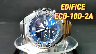 EDIFICE ECB10D2A VIDEO 360 REVIEW [upl. by Cammi46]