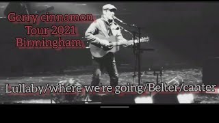 Gerry Cinnamon Tour 2021 Birmingham gerrycinnamon [upl. by Annavoj]