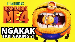 DESPICABLE ME 4 Review  LUCU TAPI BANYAK JOKES GARING [upl. by Alyosha]