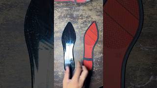 High Quality Ladies Shoe Soles Red And Black Manufactering Reveiled [upl. by Nived846]