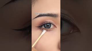 Lower eye makeup tutorial [upl. by Kcinimod]