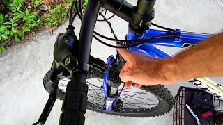 Mountain Bike Disc Brake Cable Adjustment [upl. by Castor]