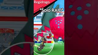 SOLO REGIDRAGO raid in Pokémon GO [upl. by Egiaf]