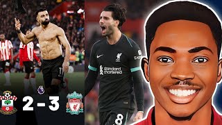 SOUTHAMPTON 23 LIVERPOOL MO SALAH BRACE LIVERPOOL WILL WIN THE EPL THIS SEASON [upl. by Lerej827]