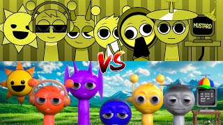 Incredibox Sprunki Mustard vs 3D Version [upl. by Noremak62]