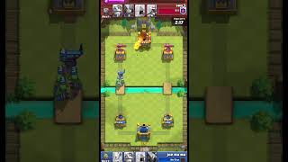 Bro had 3 chances clashroyale clashroyalememes funny shorts [upl. by Sahpec103]