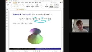 Cálculo 3  Superfícies Parametrizadas [upl. by Desirae]