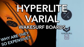 Hyperlite Varial Wakesurf Boards Explained [upl. by Glimp]