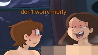 Morty do not do that Rick and morty comic Dub [upl. by Tiertza303]