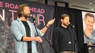 Jensen Ackles and Jared Padalecki gold panel Creation con Jacksonville Florida Nov 5 2023 [upl. by Ednarb]