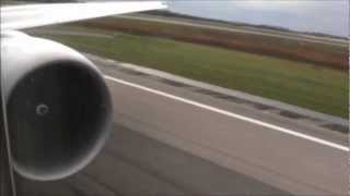 Boeing 777 GE90115B Engine Start and Full Power Takeoff Cathay Pacific [upl. by Wu]