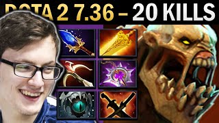 Lifestealer Gameplay Miracle with 20 Kills and Radiance  Dota 2 736 [upl. by Pleasant392]