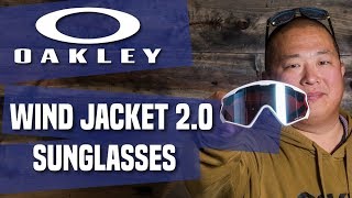 2018 Oakley Wind Jacket 20 Sunglasses  Review  TheHousecom [upl. by Marsha]