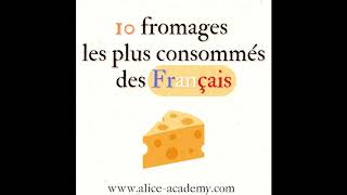 Français  les 10 fromages préférés des Français 🧀 [upl. by Billye20]