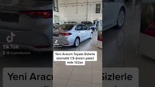 2022 model toyota corolla 15 dream otomatik mds 122 ps yakında sizlerle detaylı anlatım [upl. by Thalassa]