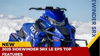 2025 SIDEWINDER SRX LE EPS TOP FEATURES [upl. by Cedar58]